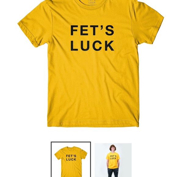 Luck Yellow Short Sleeve Tee - Picture 1 of 3